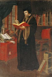 Porträt von John Calvin (1509-64), französischer Theologe und Reformator
